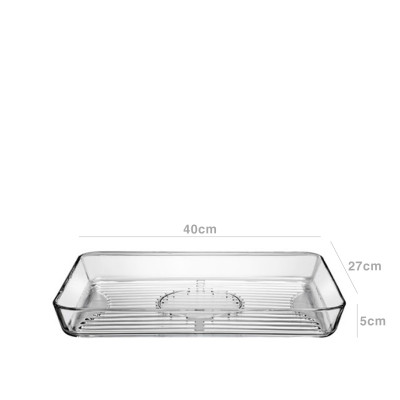 Assadeira Borcam Grill Retangular 3800ml 40X27X5cm